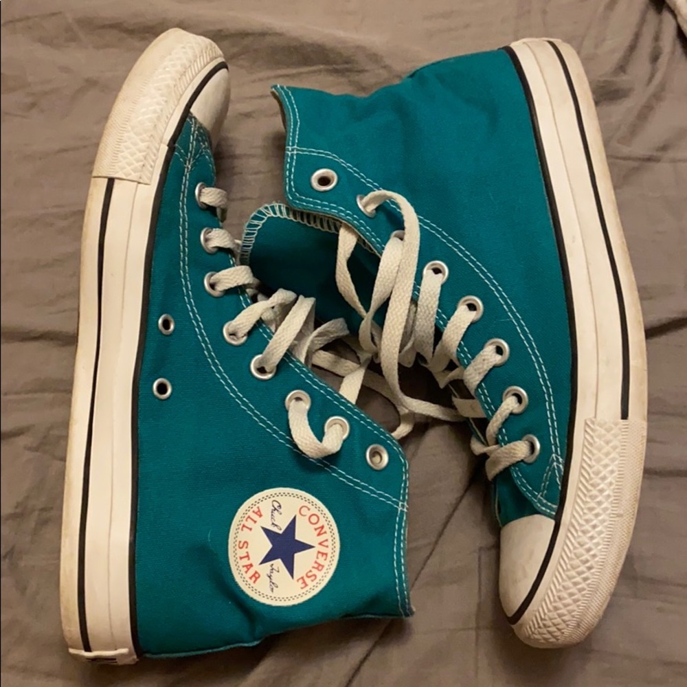 Converse All Star High Top Teal